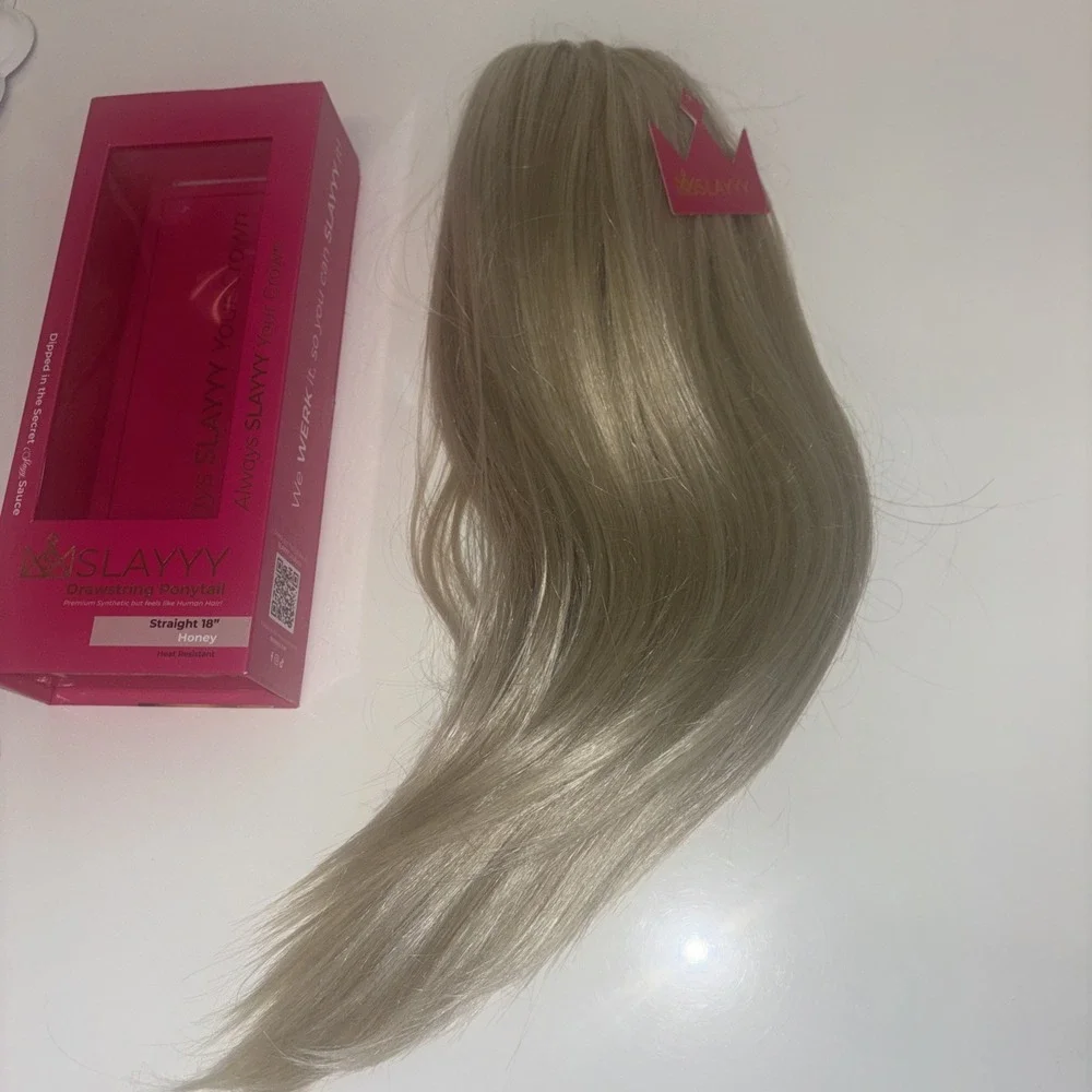 SLAYYY Drawstring Ponytail 18